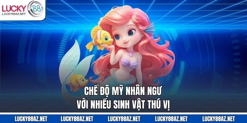 Chế độ mỹ nhân ngư với nhiều sinh vật thú vị